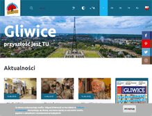 Tablet Screenshot of gliwice.eu